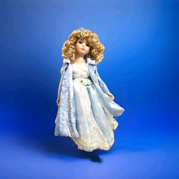 Danea Other - WINTER BLUE Vintage Limited Edition Danea Collection Porcelain Doll 1-500 Stand
